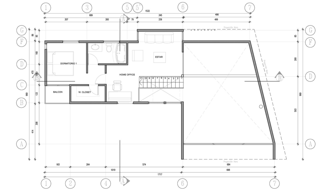 Plano Planta 2da casa Mirador de Mantagua